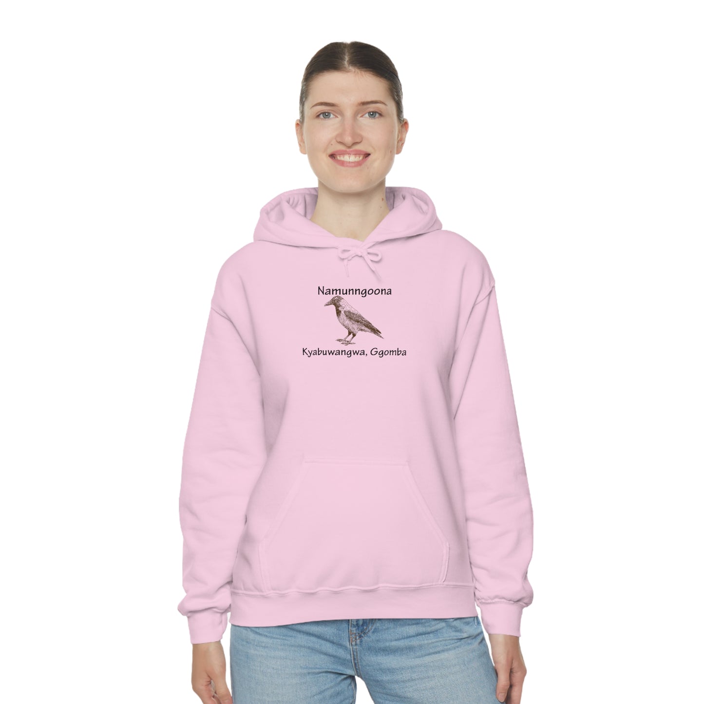 Unisex Heavy Blend™ Hooded Sweatshirt - Namunngoona (Crow)