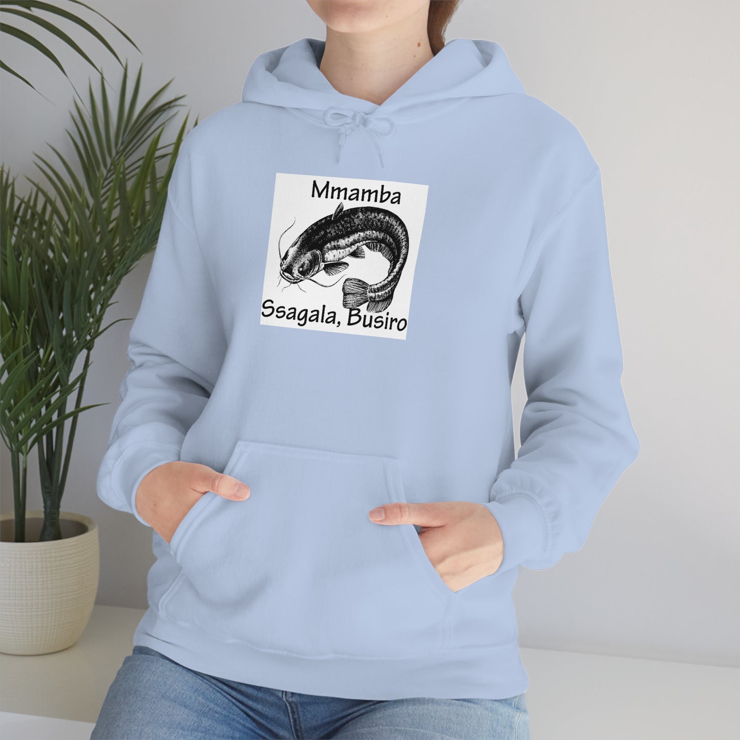 Unisex Heavy Blend™ Hooded Sweatshirt - Mmamba Kakoboza (Catfish)