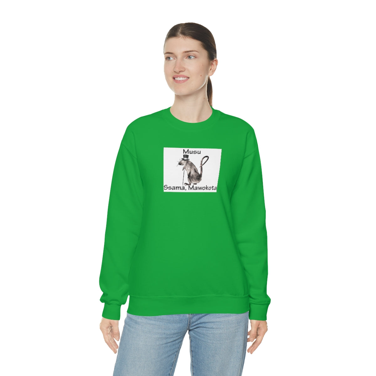 Unisex Heavy Blend™ Crewneck Sweatshirt - Musu, WT