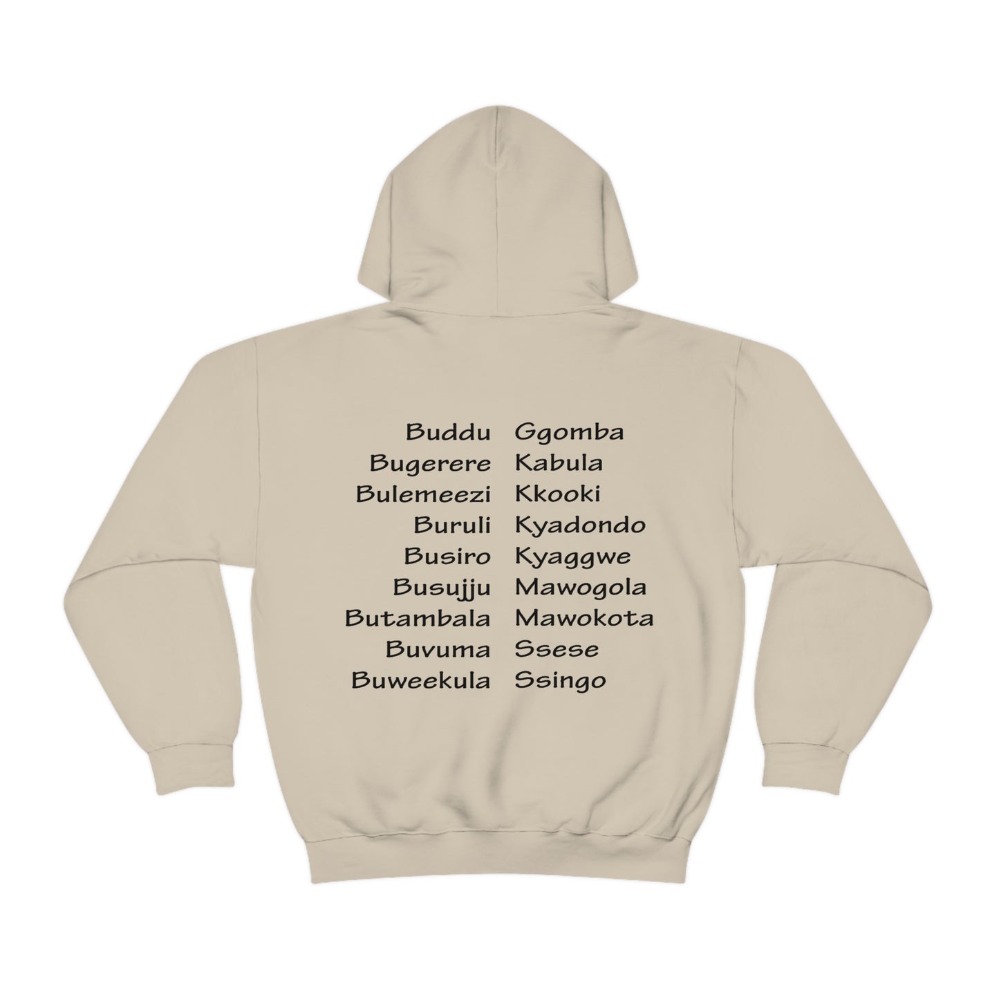 Unisex Heavy Blend™ Hooded Sweatshirt - Ngabi Nnyunga (Bushbuck-Antelope)