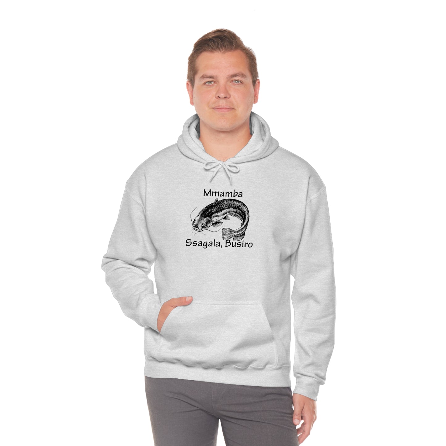 Unisex Heavy Blend™ Hooded Sweatshirt - Mmamba Kakoboza (Catfish)