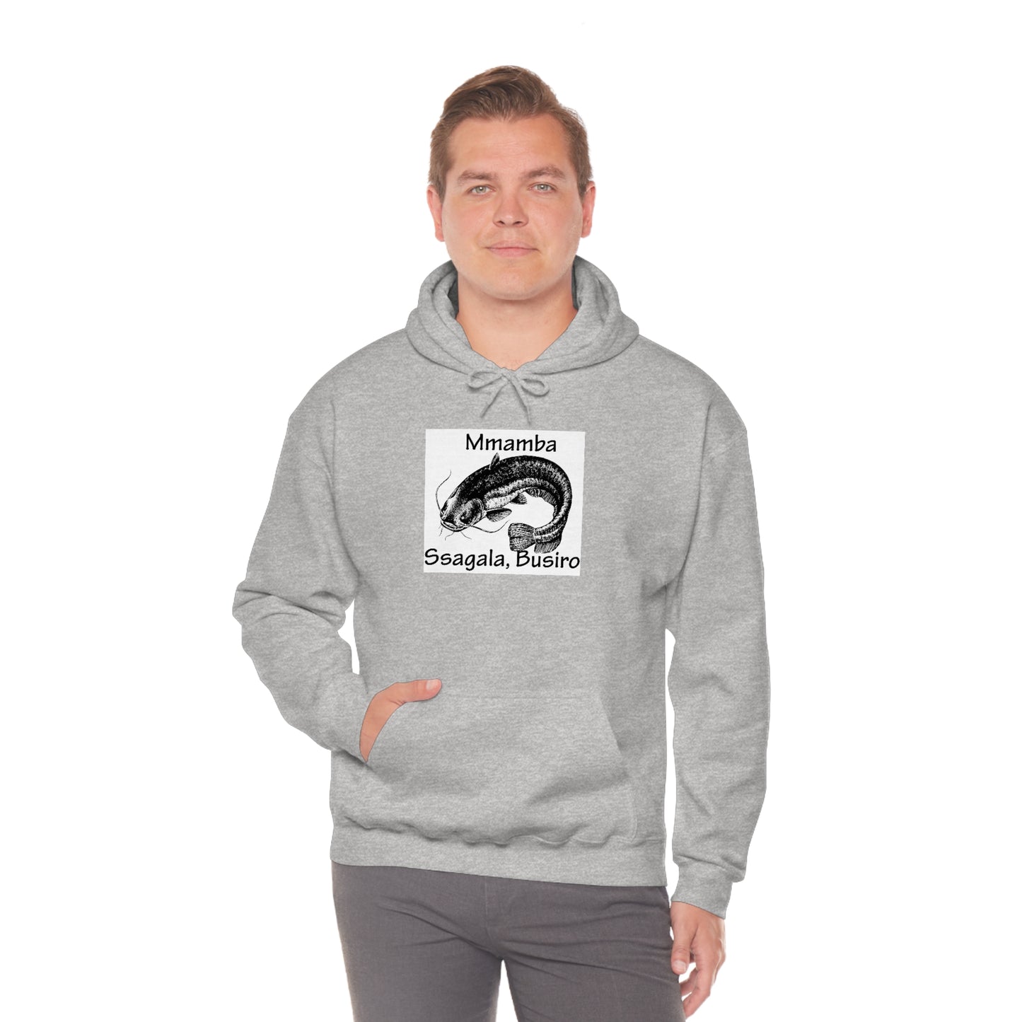 Unisex Heavy Blend™ Hooded Sweatshirt - Mmamba Ggabunga (Catfish)