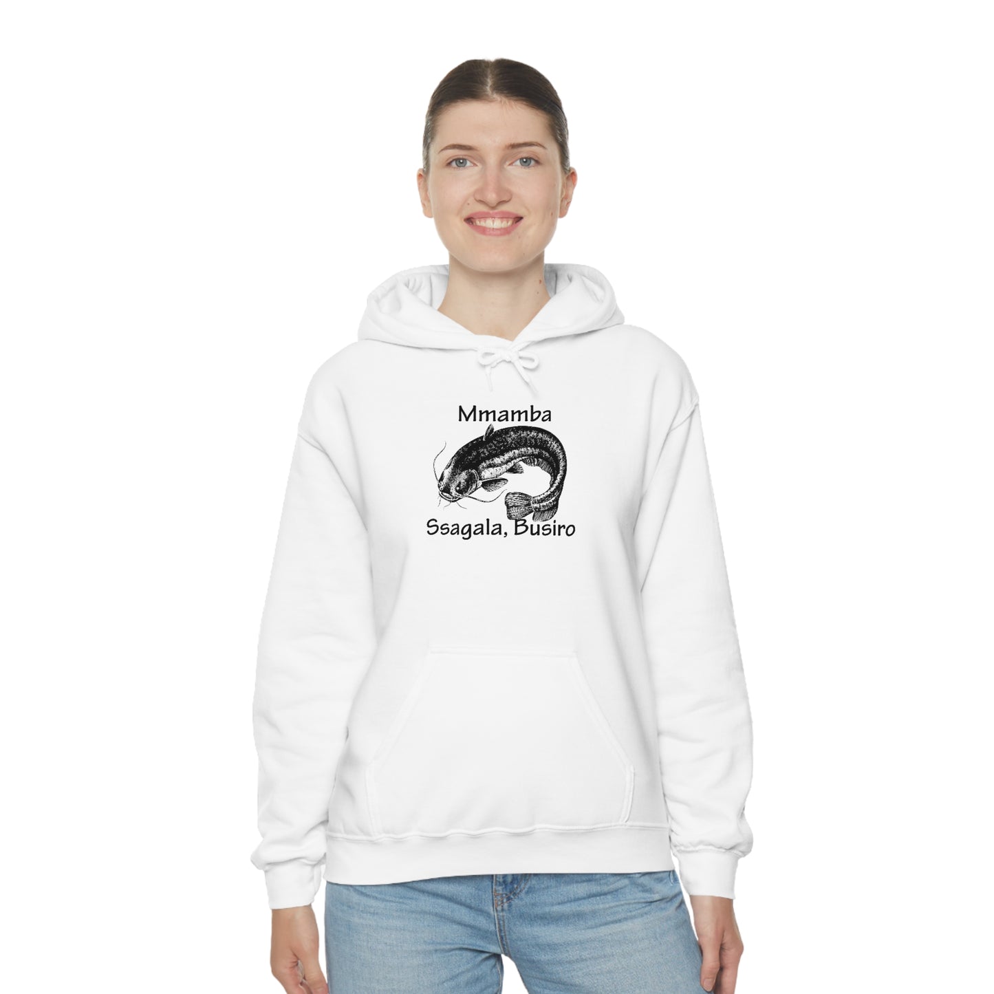 Unisex Heavy Blend™ Hooded Sweatshirt - Mmamba Kakoboza (Catfish)