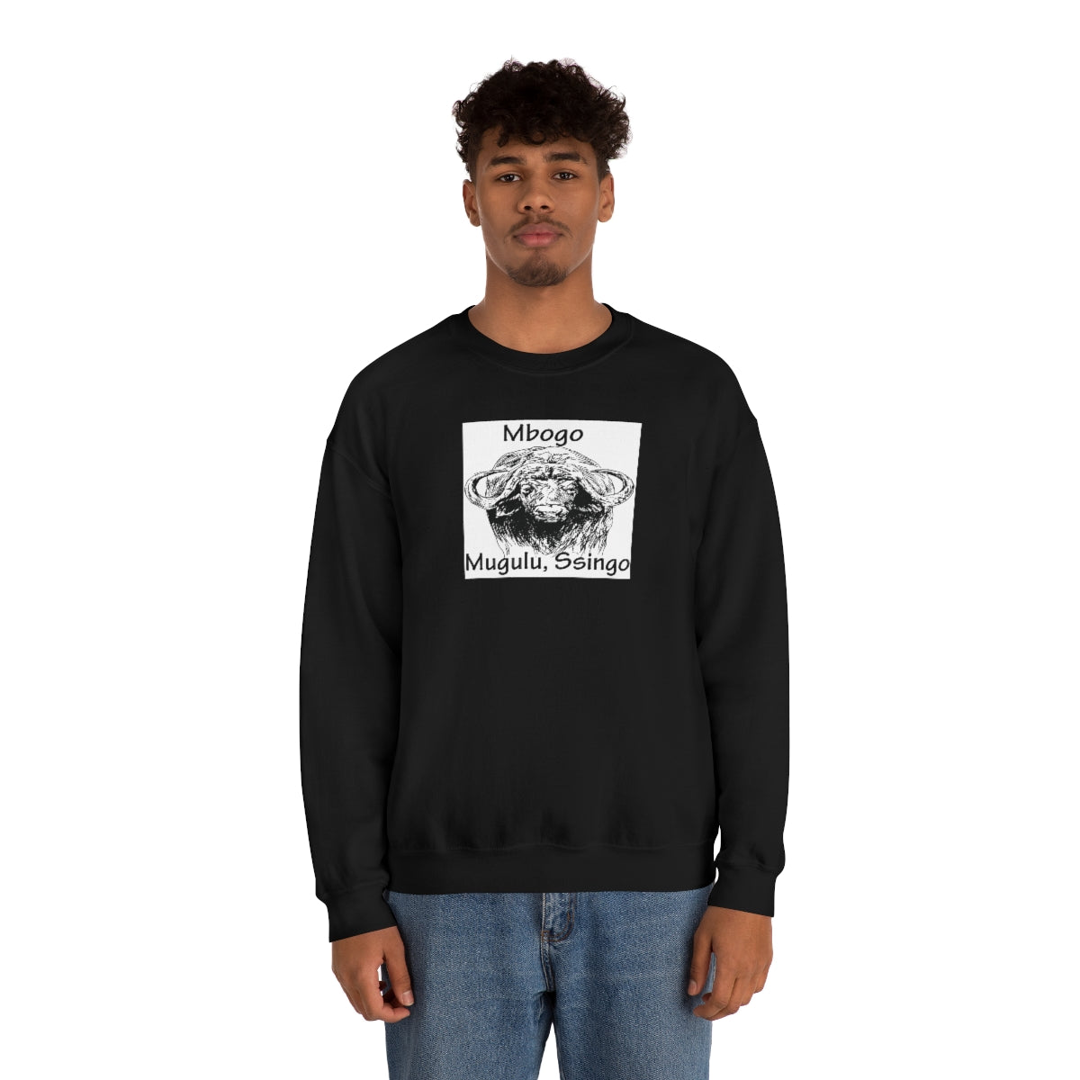 Unisex Heavy Blend™ Crewneck Sweatshirt - Mbogo, WB