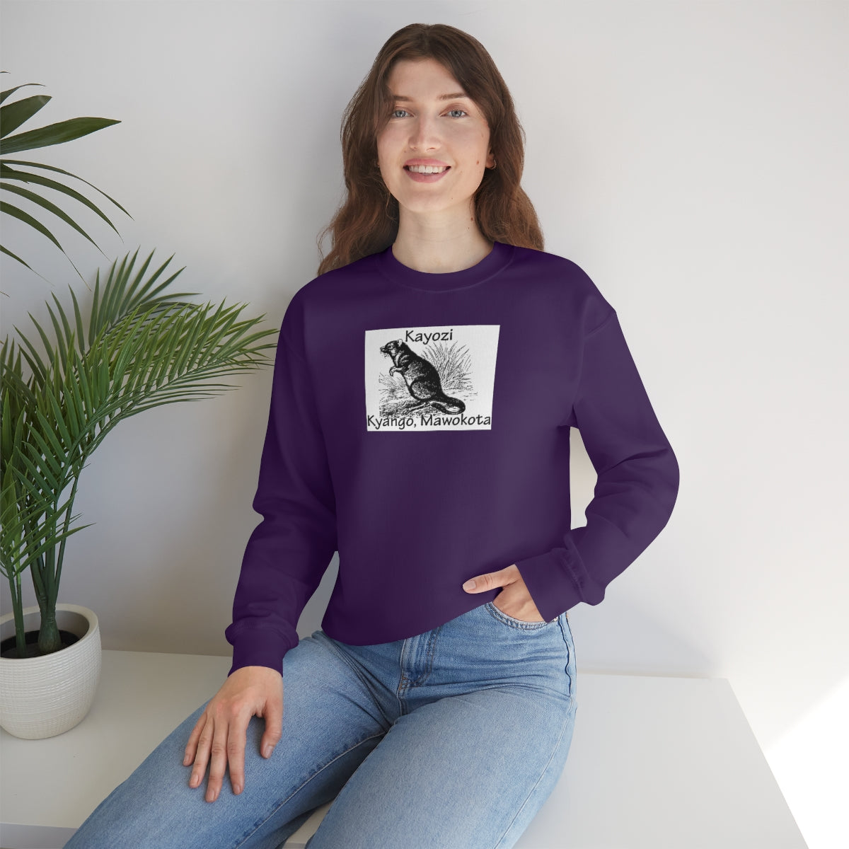 Unisex Heavy Blend™ Crewneck Sweatshirt - Kayozi, WB