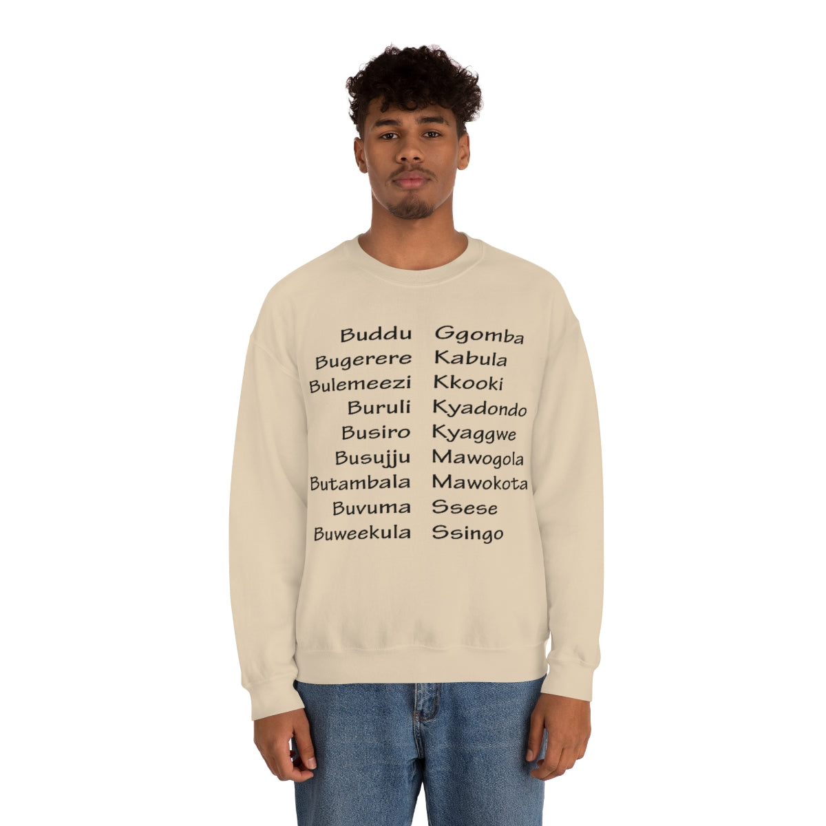 Unisex Heavy Blend™ Crewneck Sweatshirt - Masaza01, WT