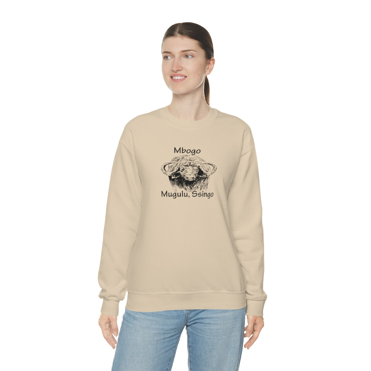 Unisex Heavy Blend™ Crewneck Sweatshirt - Mbogo, WT