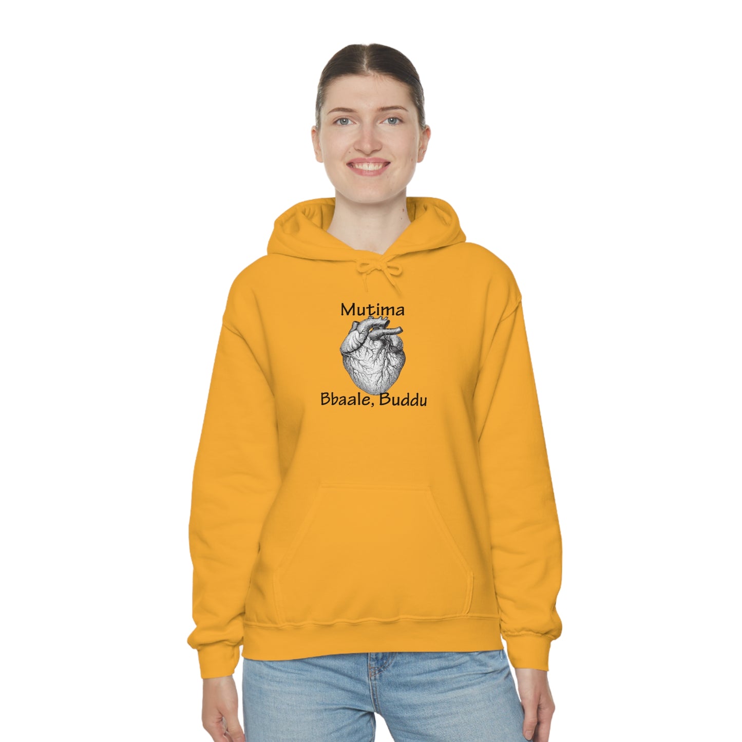 Unisex Heavy Blend™ Hooded Sweatshirt - Mutima Musaggi (Heart)