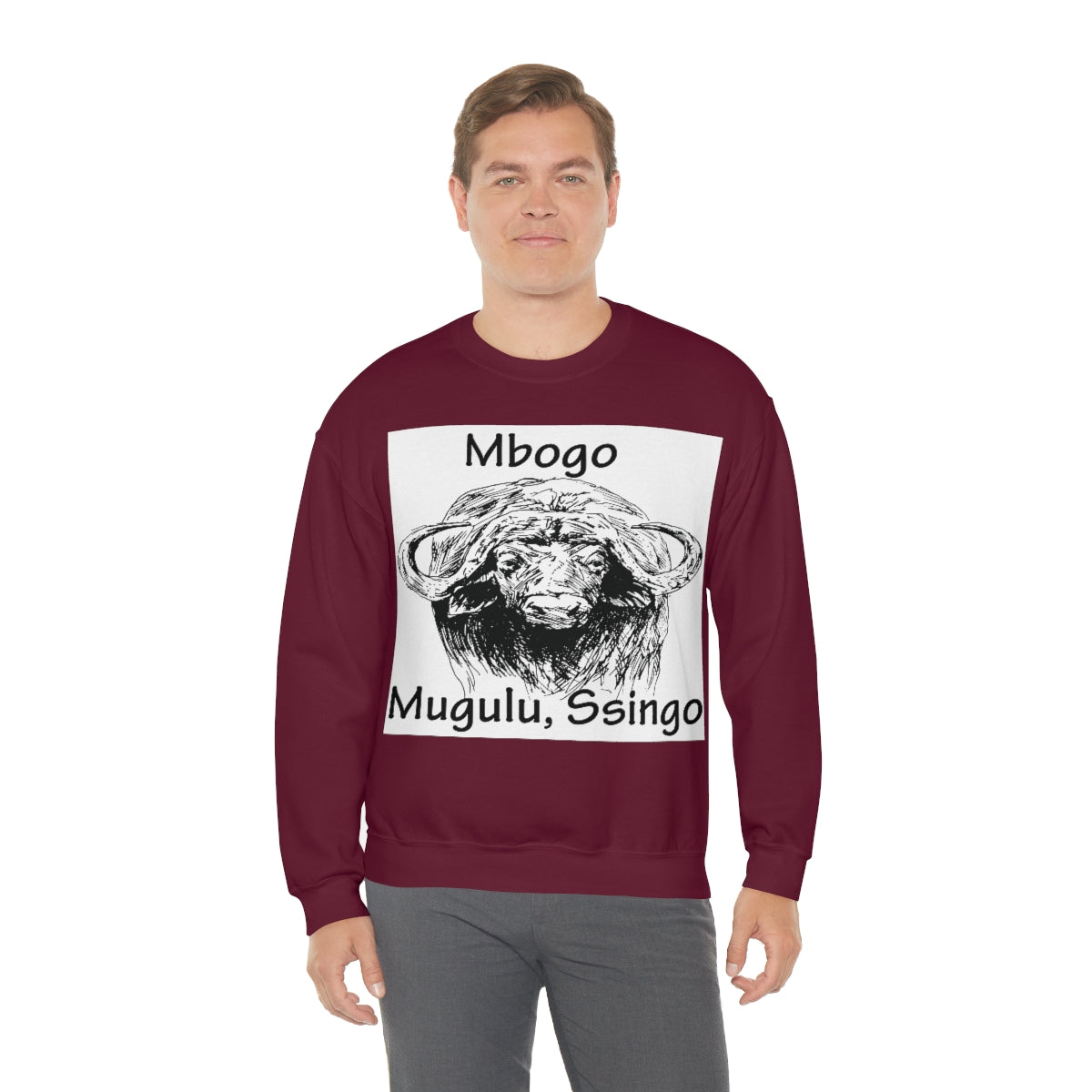 Unisex Heavy Blend™ Crewneck Sweatshirt - Mbuzi, WB