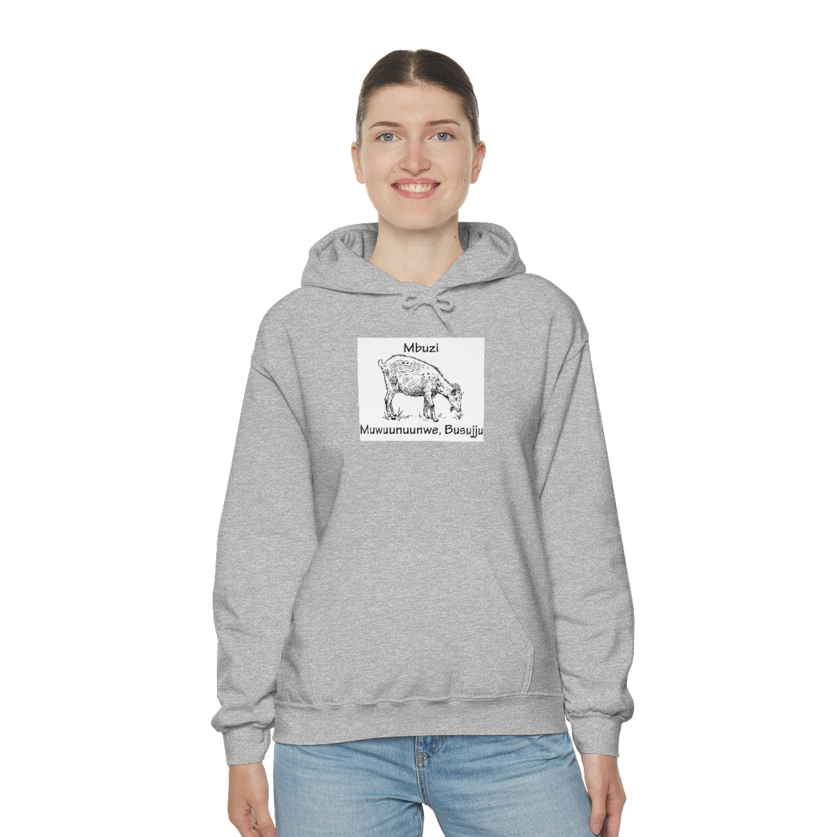 Mbuzi, B1 - Unisex Heavy Blend™ Hooded Sweatshirt