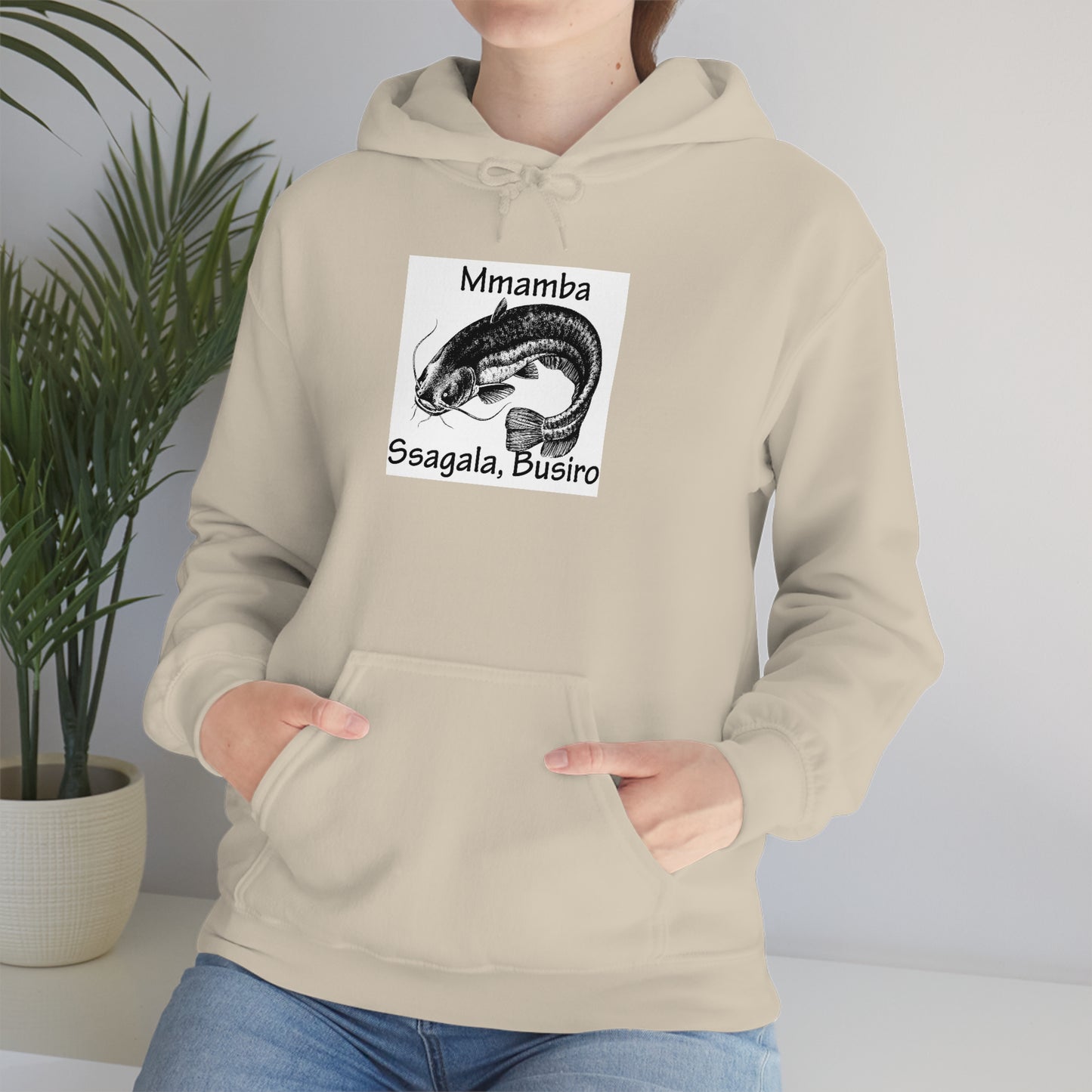 Unisex Heavy Blend™ Hooded Sweatshirt - Mmamba Ggabunga (Catfish)