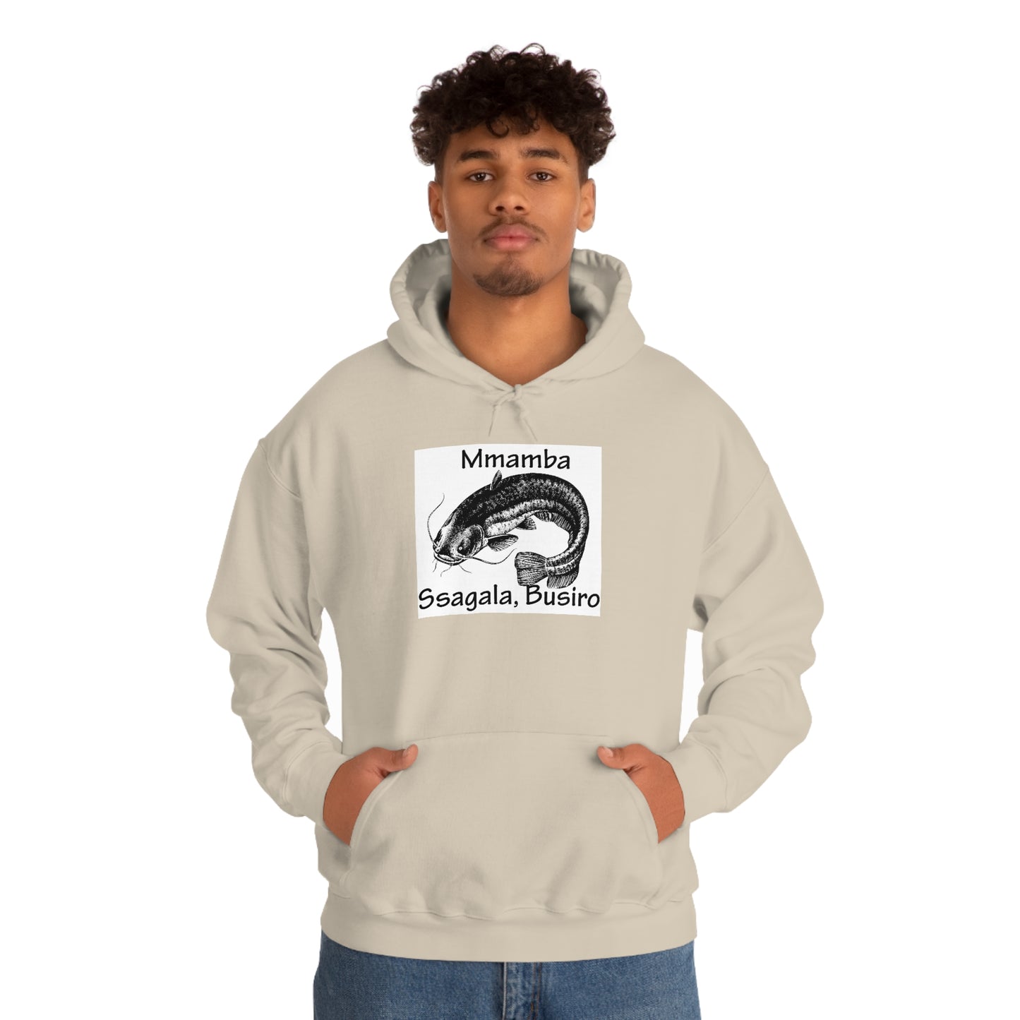 Unisex Heavy Blend™ Hooded Sweatshirt - Mmamba Kakoboza (Catfish)