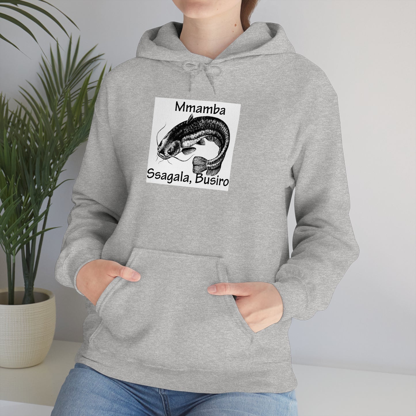 Unisex Heavy Blend™ Hooded Sweatshirt - Mmamba Kakoboza (Catfish)