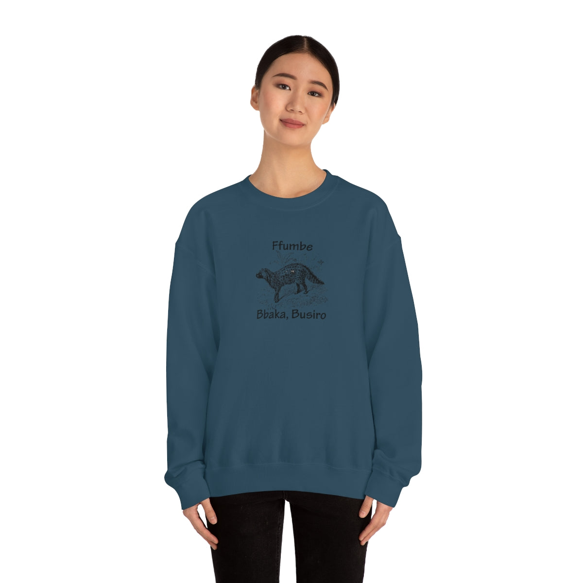 Unisex Heavy Blend™ Crewneck Sweatshirt - Ffumbe, WT