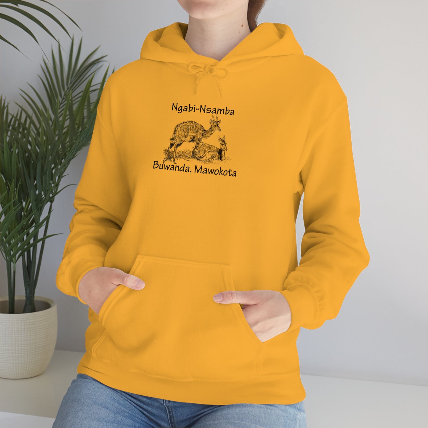 Unisex Heavy Blend™ Hooded Sweatshirt - Ngabi (Bushbuck-Antelope)