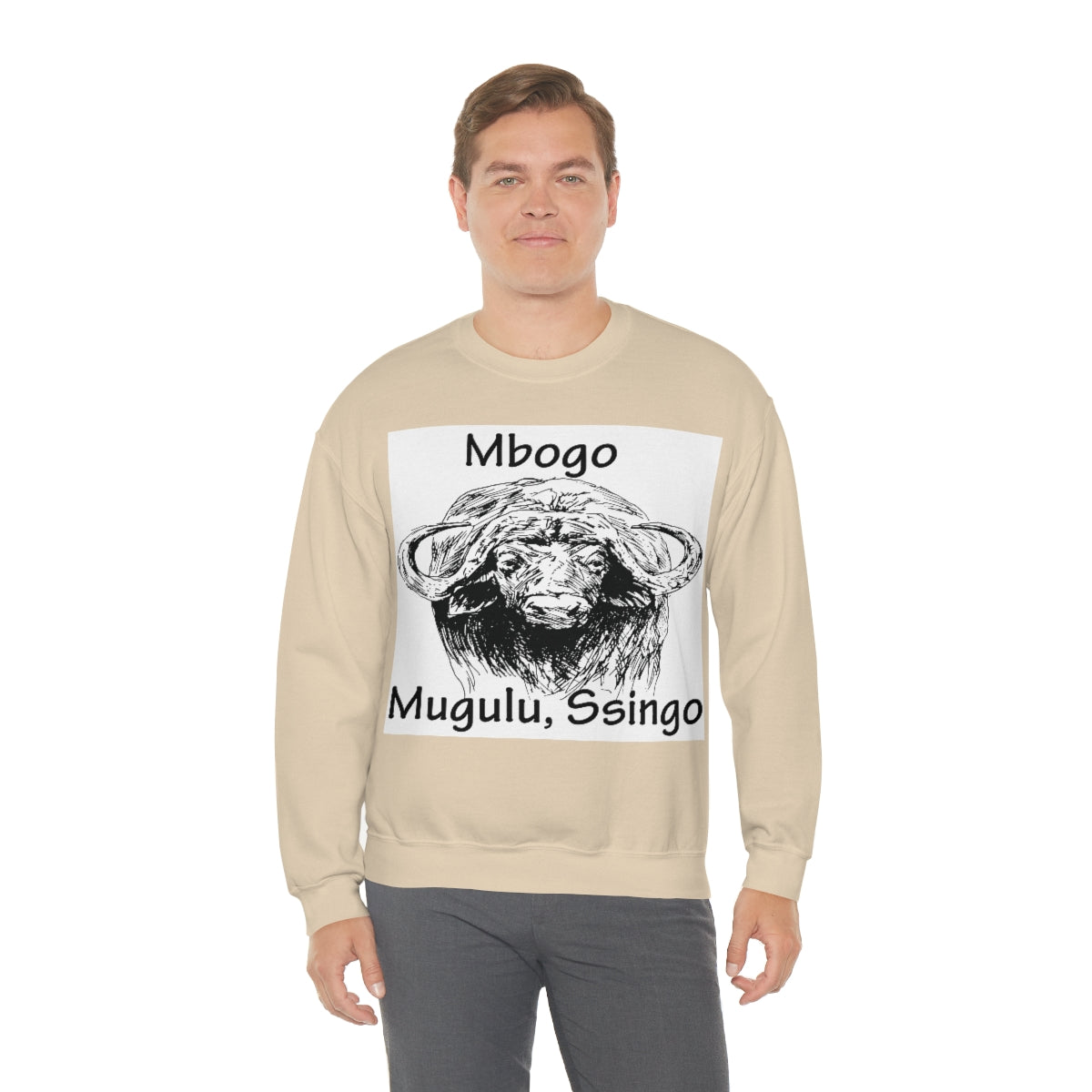 Unisex Heavy Blend™ Crewneck Sweatshirt - Mbogo, WB