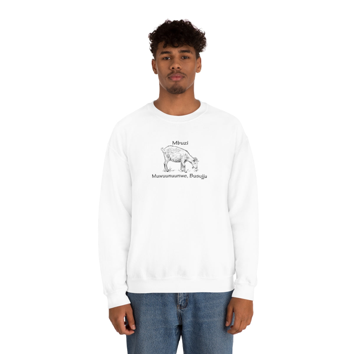 Unisex Heavy Blend™ Crewneck Sweatshirt - Mbuzi, WT