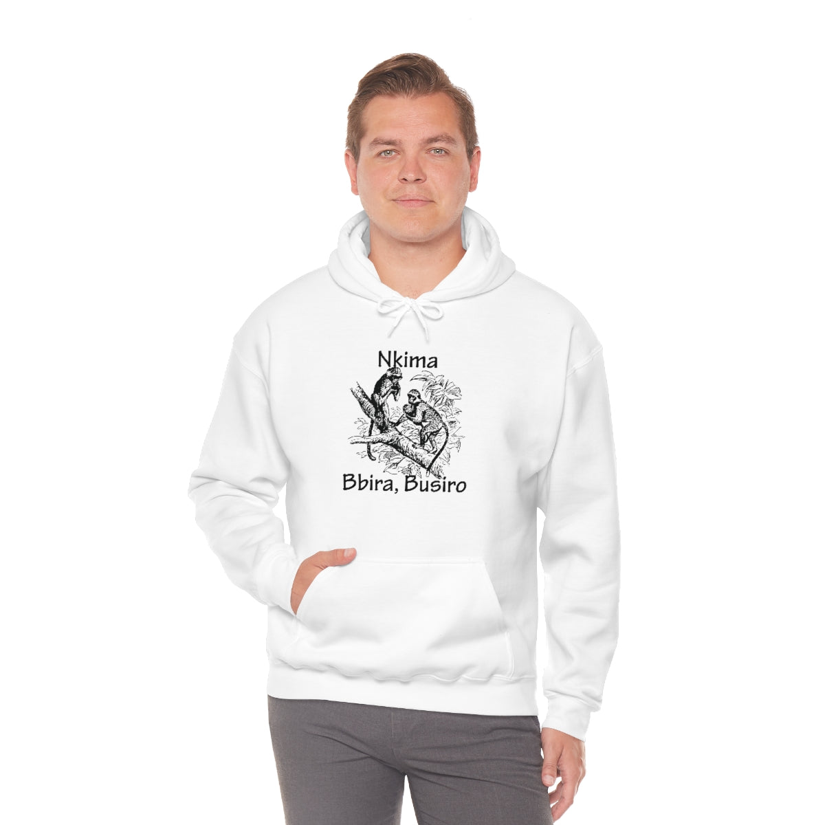 Nkima, B1 - Unisex Heavy Blend™ Hooded Sweatshirt