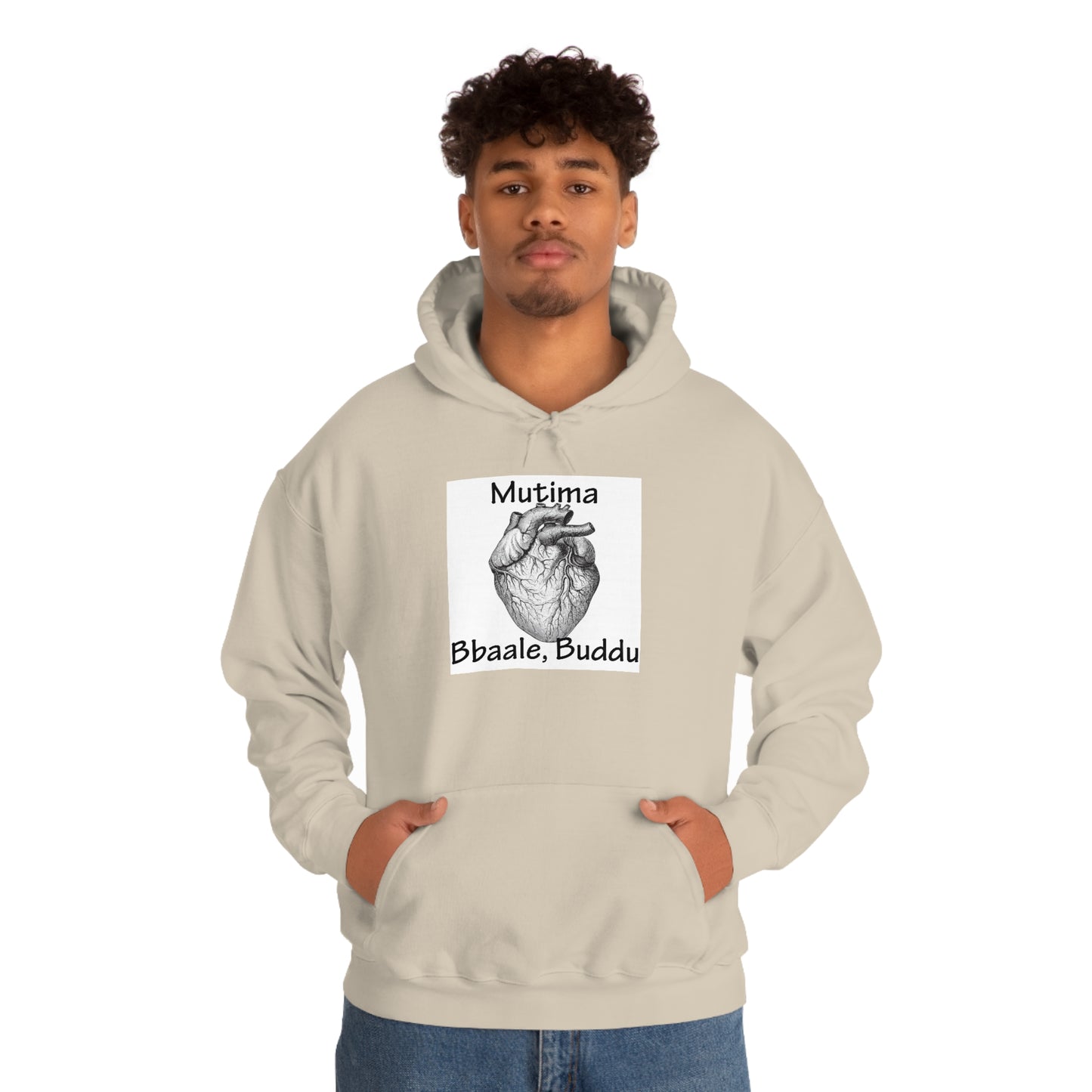 Unisex Heavy Blend™ Hooded Sweatshirt - Mutima Musaggi (Heart)