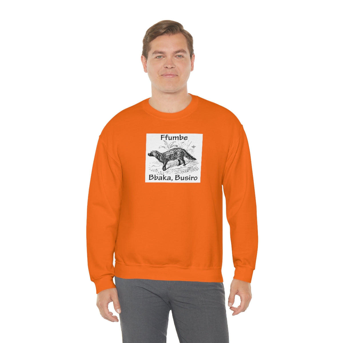 Unisex Heavy Blend™ Crewneck Sweatshirt - Ffumbe, WB