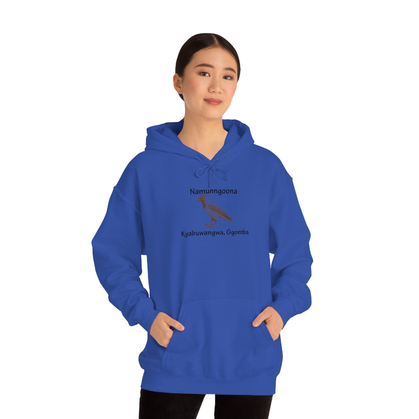 Unisex Heavy Blend™ Hooded Sweatshirt - Namunngoona (Crow)