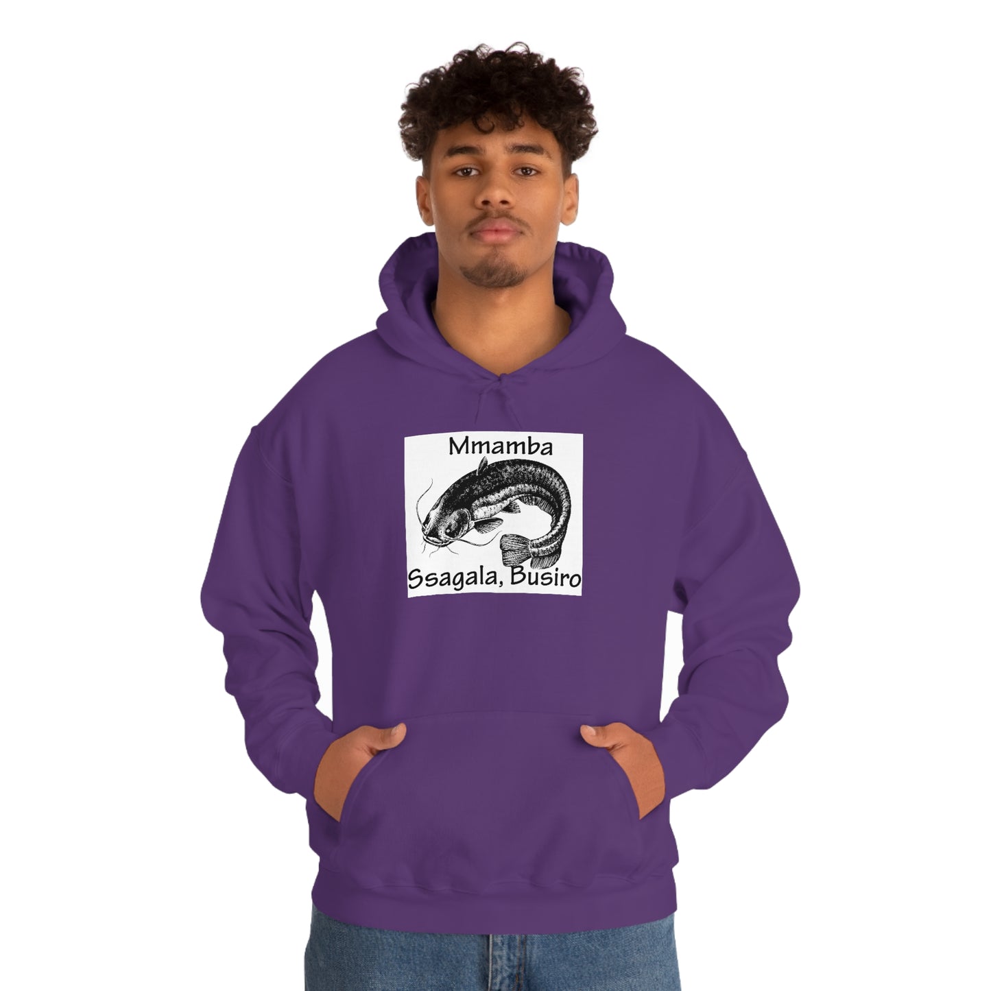 Unisex Heavy Blend™ Hooded Sweatshirt - Mmamba Ggabunga (Catfish)