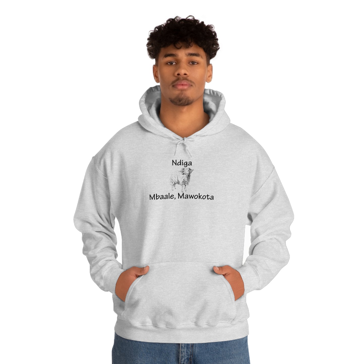 Unisex Heavy Blend™ Hooded Sweatshirt - Ndiga (Sheep)