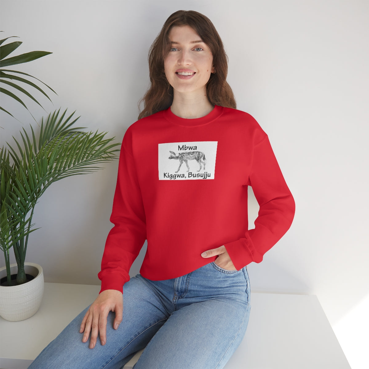 Unisex Heavy Blend™ Crewneck Sweatshirt - Mbwa, WB