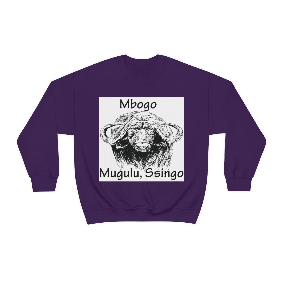 Unisex Heavy Blend™ Crewneck Sweatshirt - Mbogo, WB