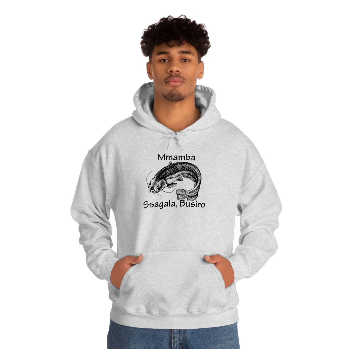 Unisex Heavy Blend™ Hooded Sweatshirt - Mmamba Ggabunga (Catfish)