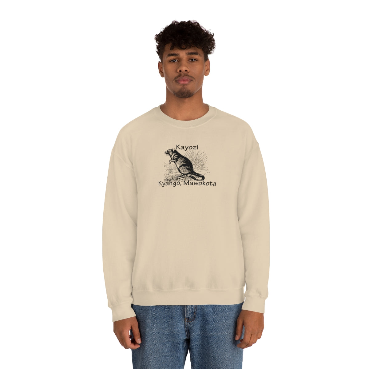 Unisex Heavy Blend™ Crewneck Sweatshirt - Kayozi, WT