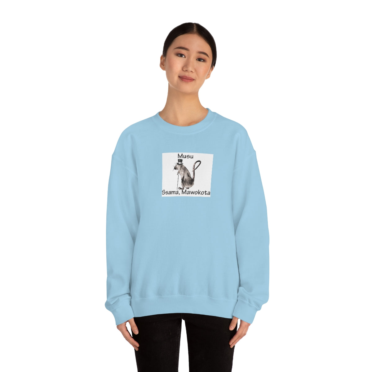 Unisex Heavy Blend™ Crewneck Sweatshirt - Musu, WT