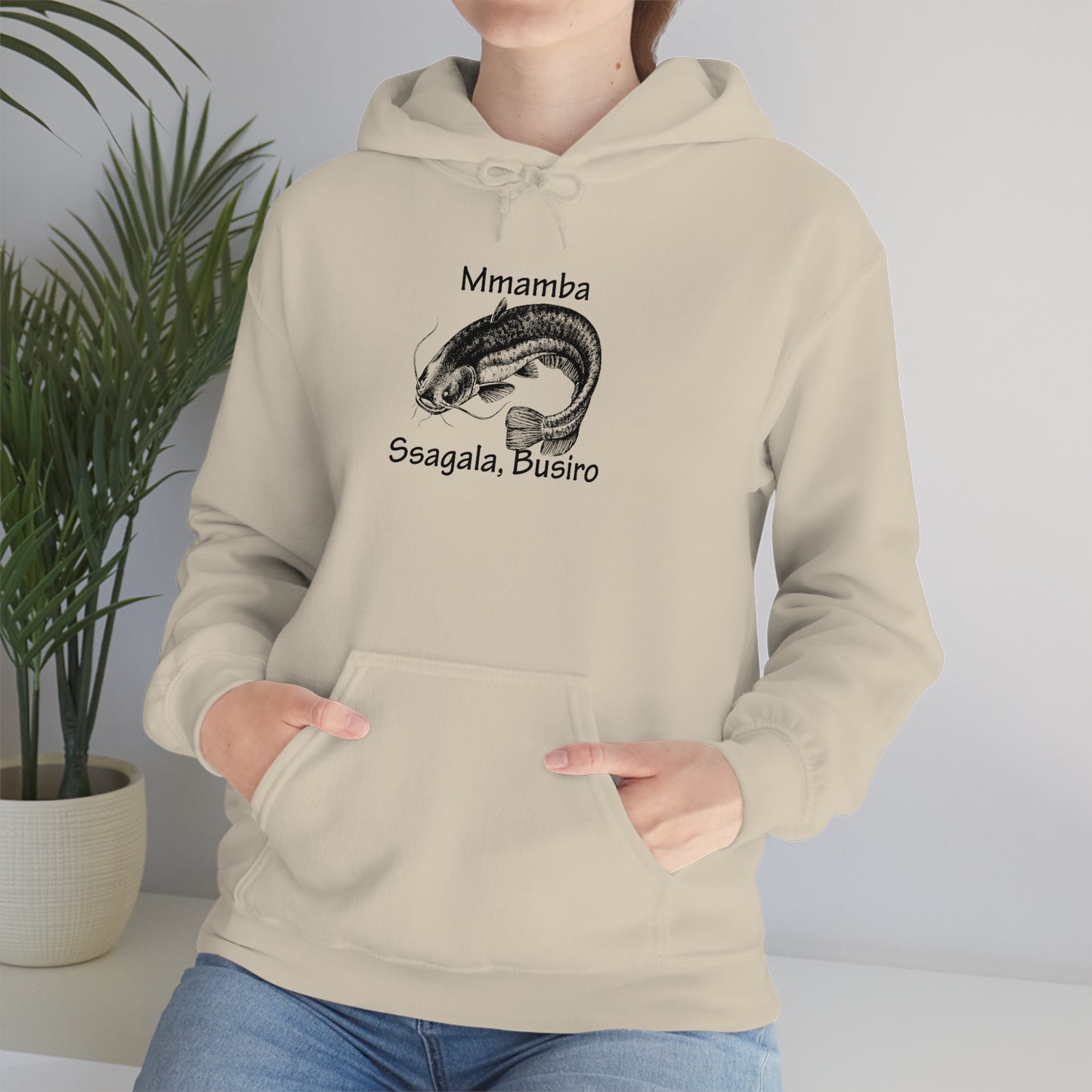 Unisex Heavy Blend™ Hooded Sweatshirt - Mmamba Kakoboza (Catfish)