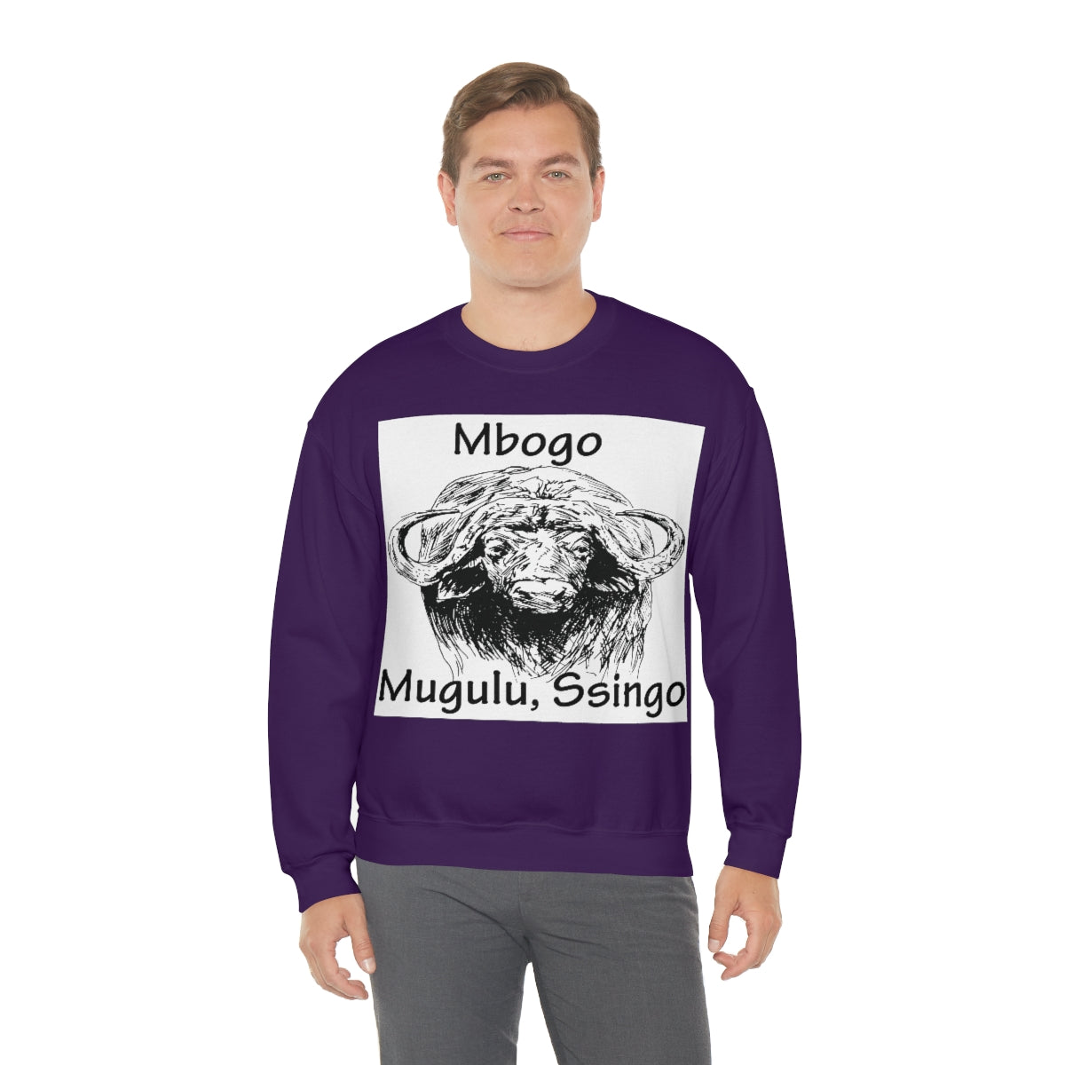 Unisex Heavy Blend™ Crewneck Sweatshirt - Mbuzi, WB