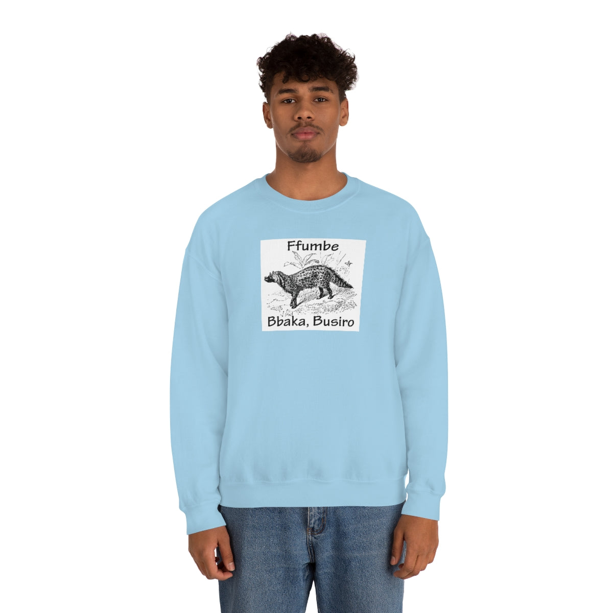 Unisex Heavy Blend™ Crewneck Sweatshirt - Ffumbe, WB