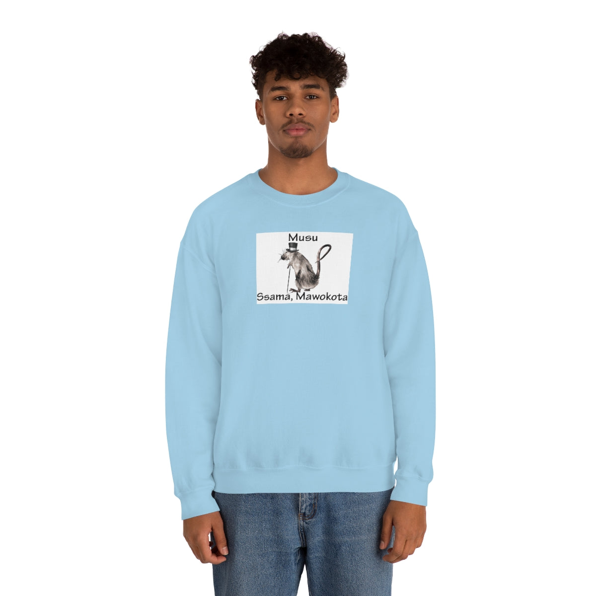 Unisex Heavy Blend™ Crewneck Sweatshirt - Musu, WT