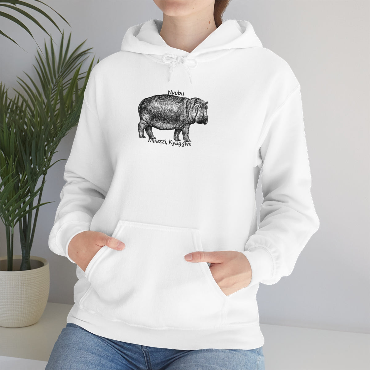 Nvubu, B1 - Unisex Heavy Blend™ Hooded Sweatshirt