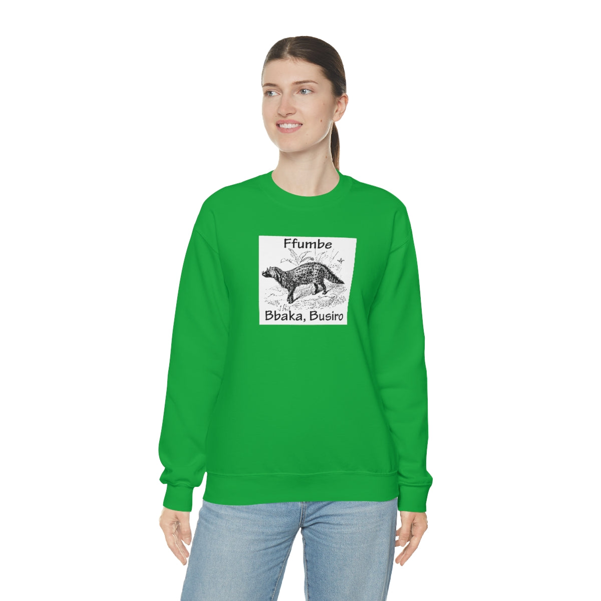 Unisex Heavy Blend™ Crewneck Sweatshirt - Ffumbe, WB