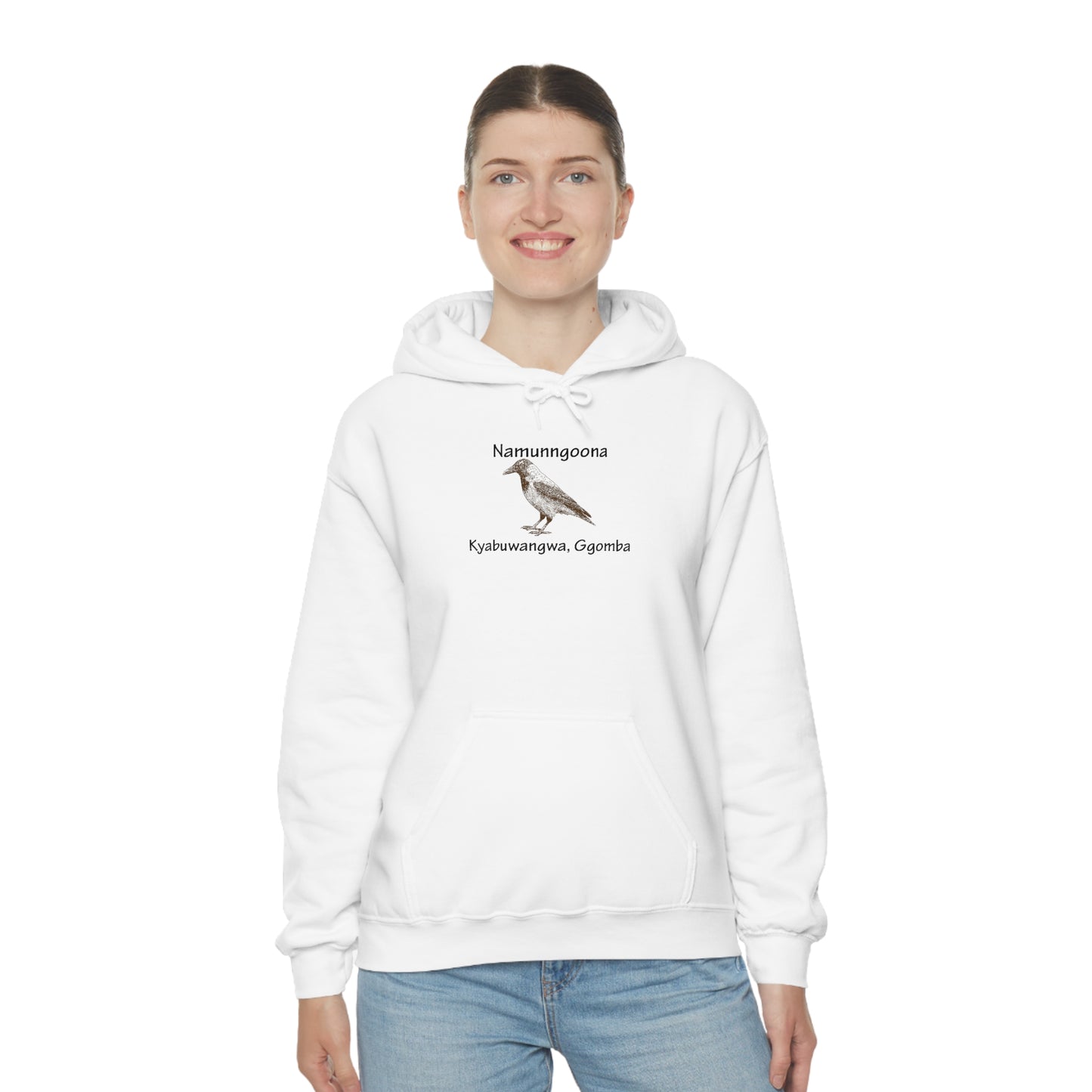 Unisex Heavy Blend™ Hooded Sweatshirt - Namunngoona (Crow)