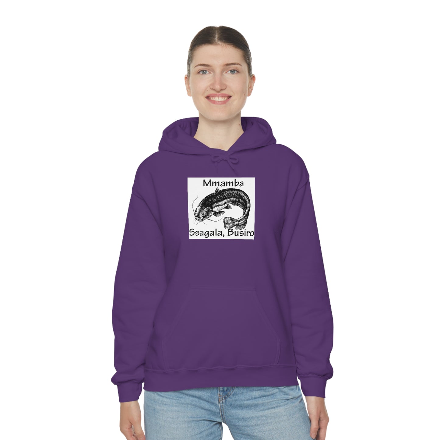 Unisex Heavy Blend™ Hooded Sweatshirt - Mmamba Ggabunga (Catfish)