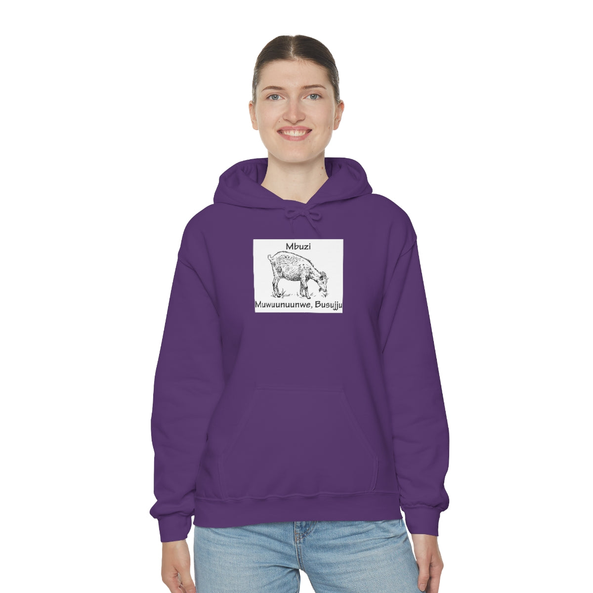 Mbuzi, B1 - Unisex Heavy Blend™ Hooded Sweatshirt