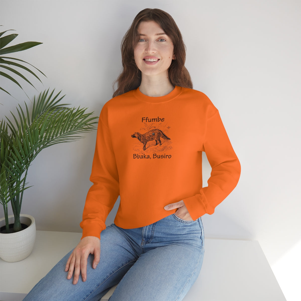 Unisex Heavy Blend™ Crewneck Sweatshirt - Ffumbe, WT