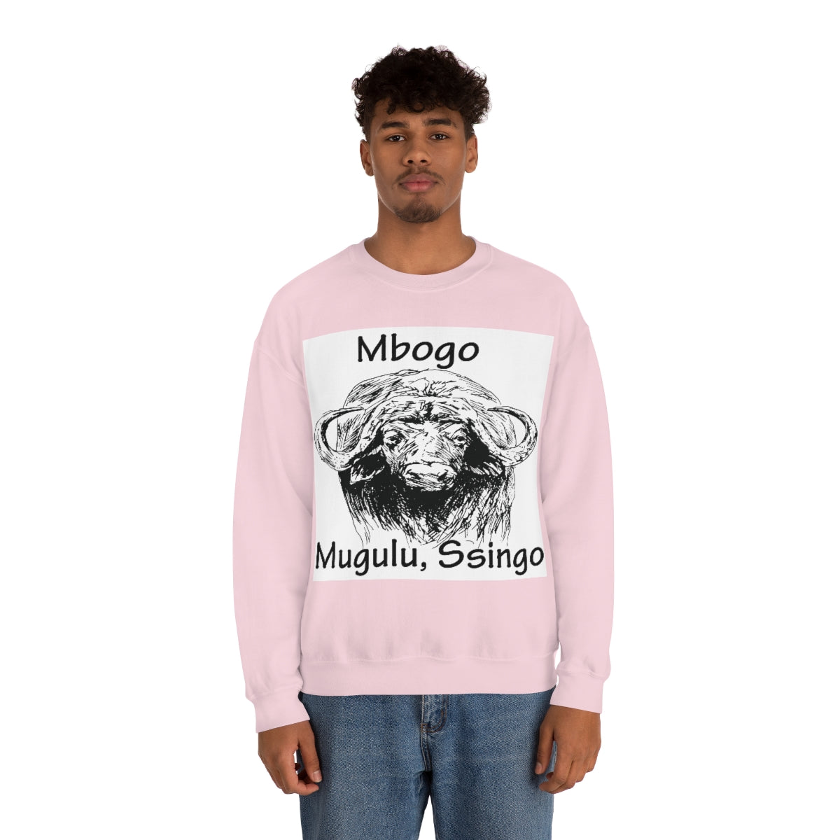 Unisex Heavy Blend™ Crewneck Sweatshirt - Mbuzi, WB