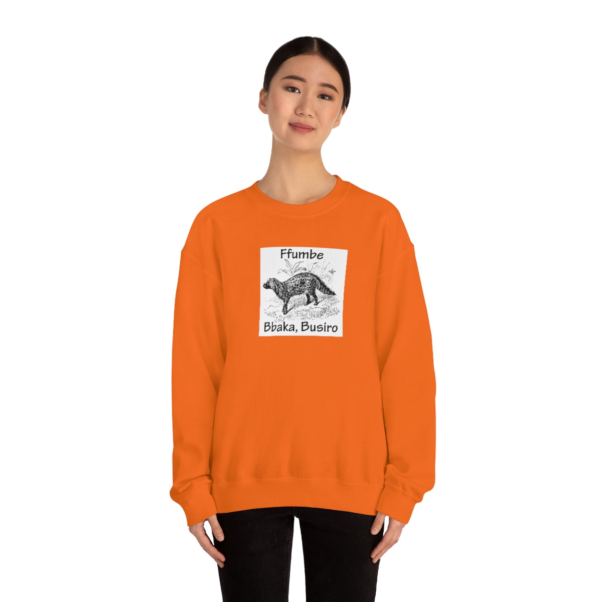 Unisex Heavy Blend™ Crewneck Sweatshirt - Ffumbe, WB