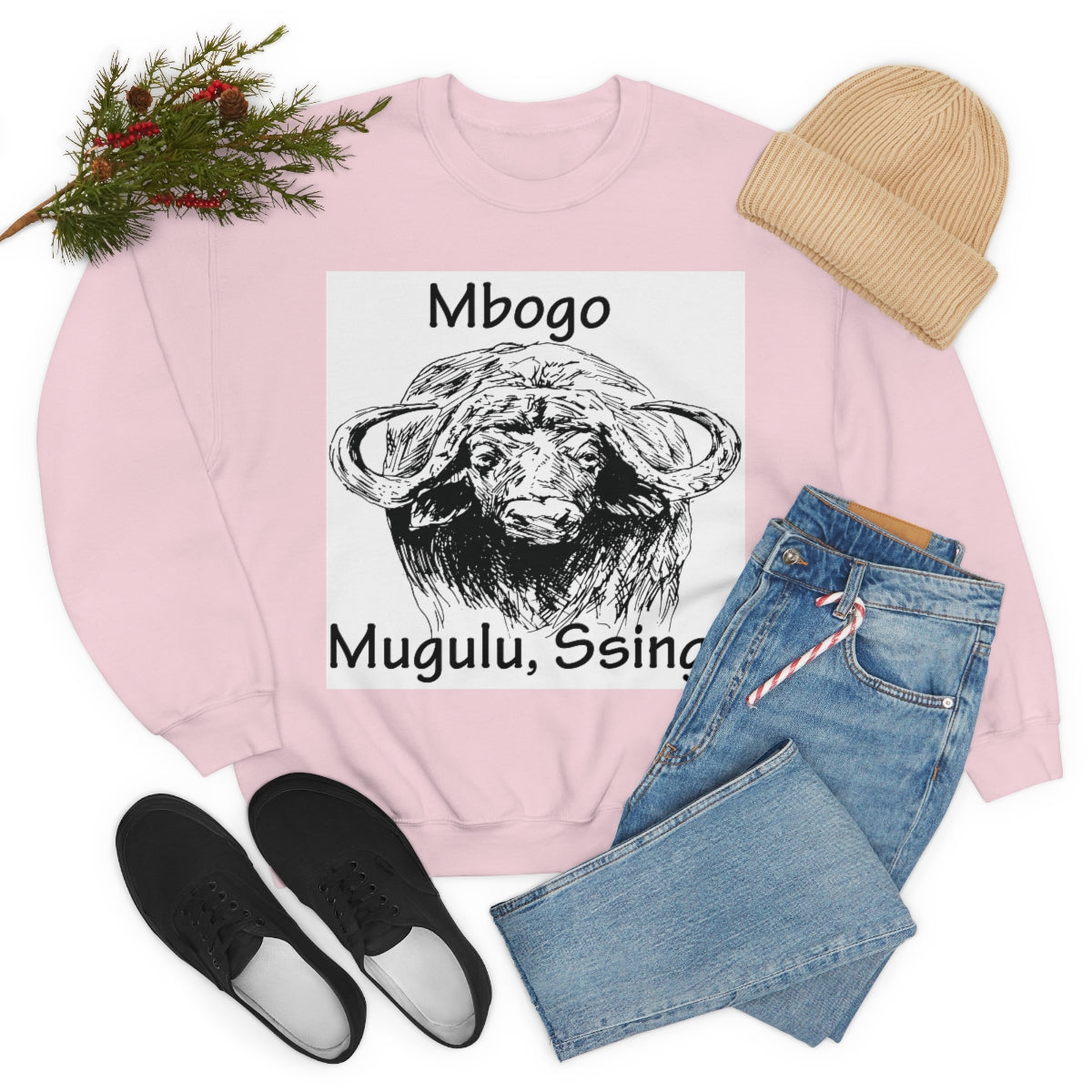 Unisex Heavy Blend™ Crewneck Sweatshirt - Mbogo, WB