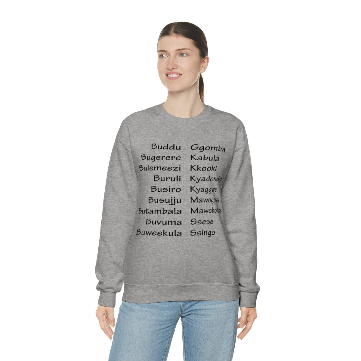 Unisex Heavy Blend™ Crewneck Sweatshirt - Masaza01, WT