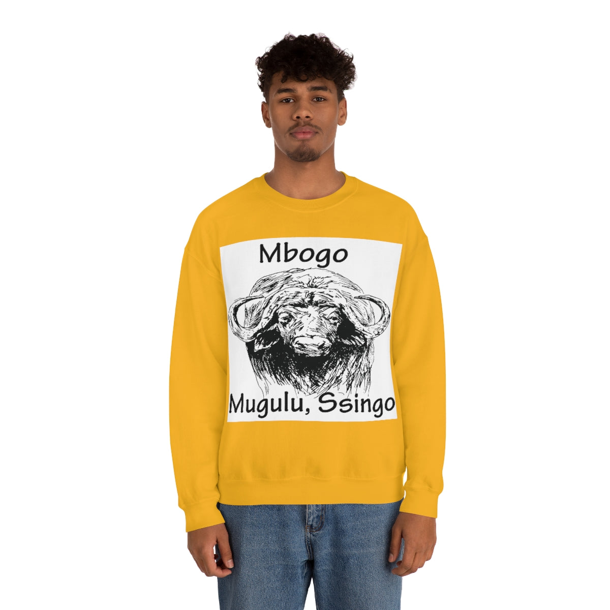 Unisex Heavy Blend™ Crewneck Sweatshirt - Mbuzi, WB