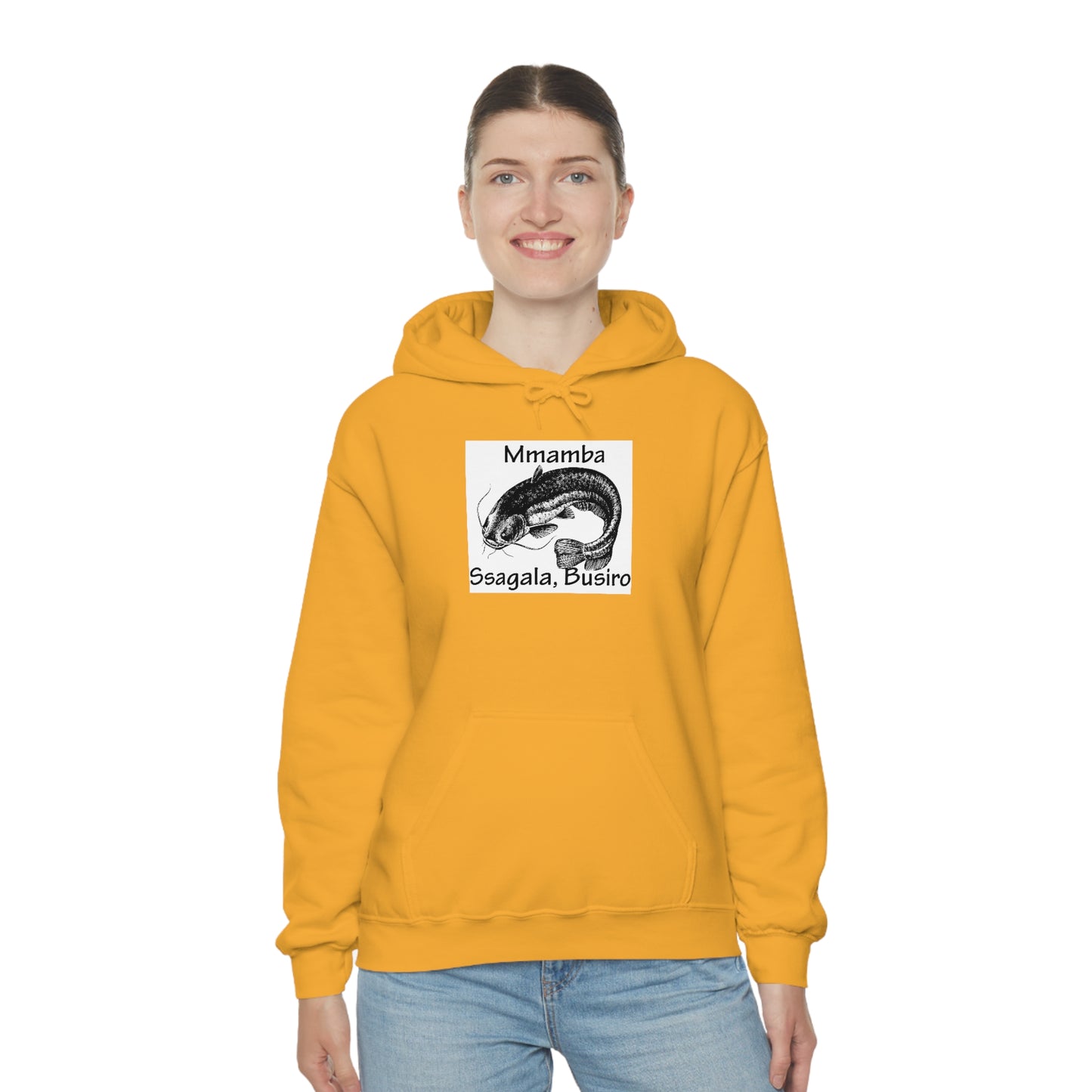 Unisex Heavy Blend™ Hooded Sweatshirt - Mmamba Ggabunga (Catfish)