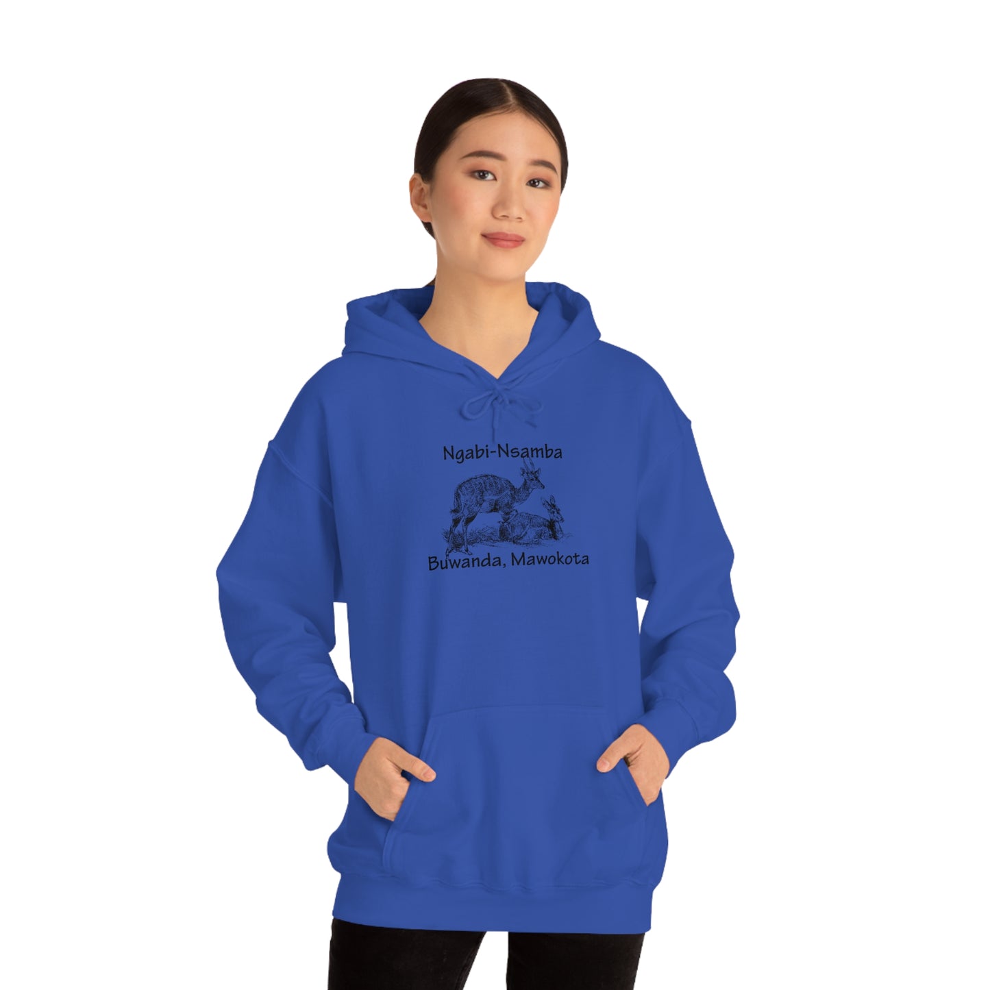 Unisex Heavy Blend™ Hooded Sweatshirt - Ngabi (Bushbuck-Antelope)