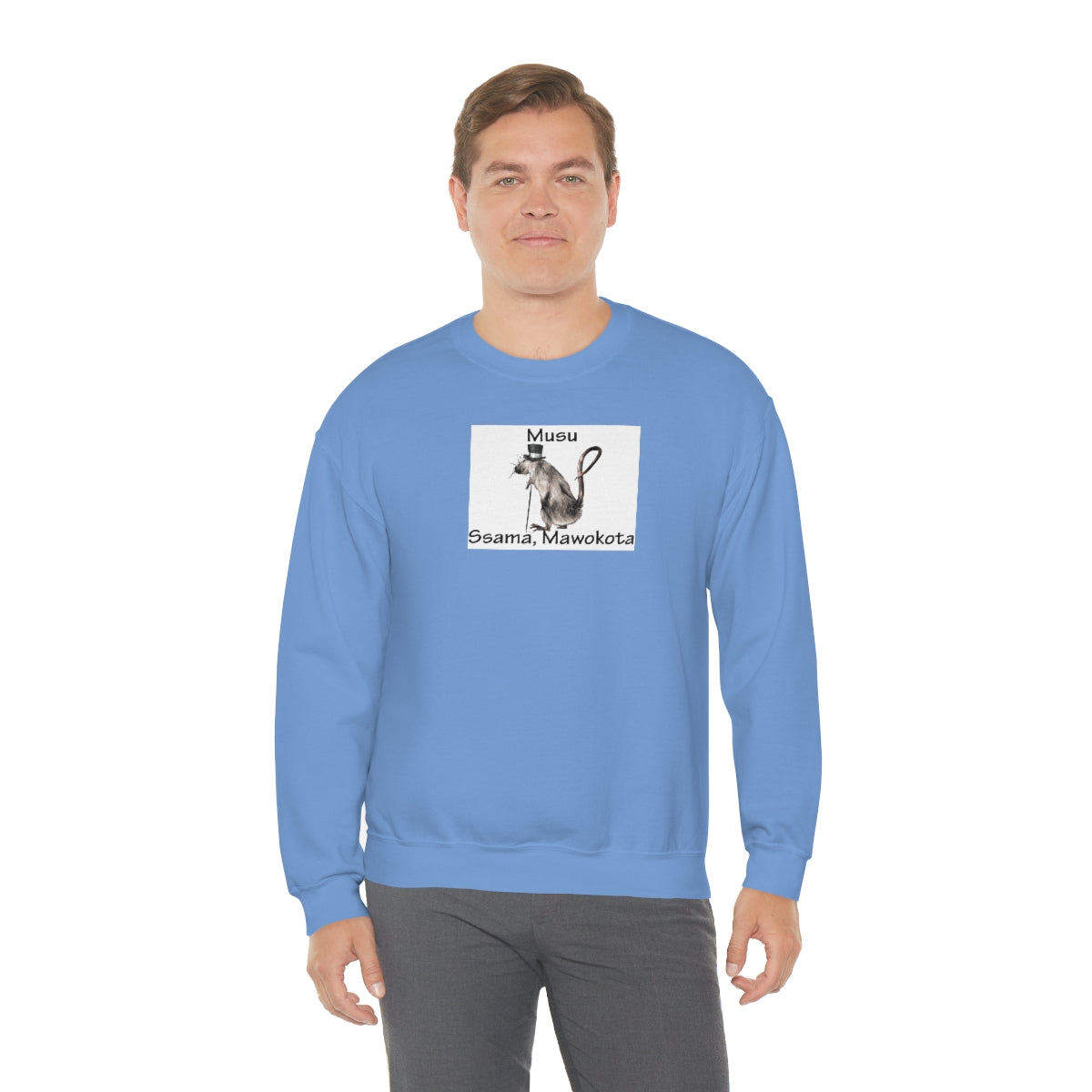 Unisex Heavy Blend™ Crewneck Sweatshirt - Musu, WT